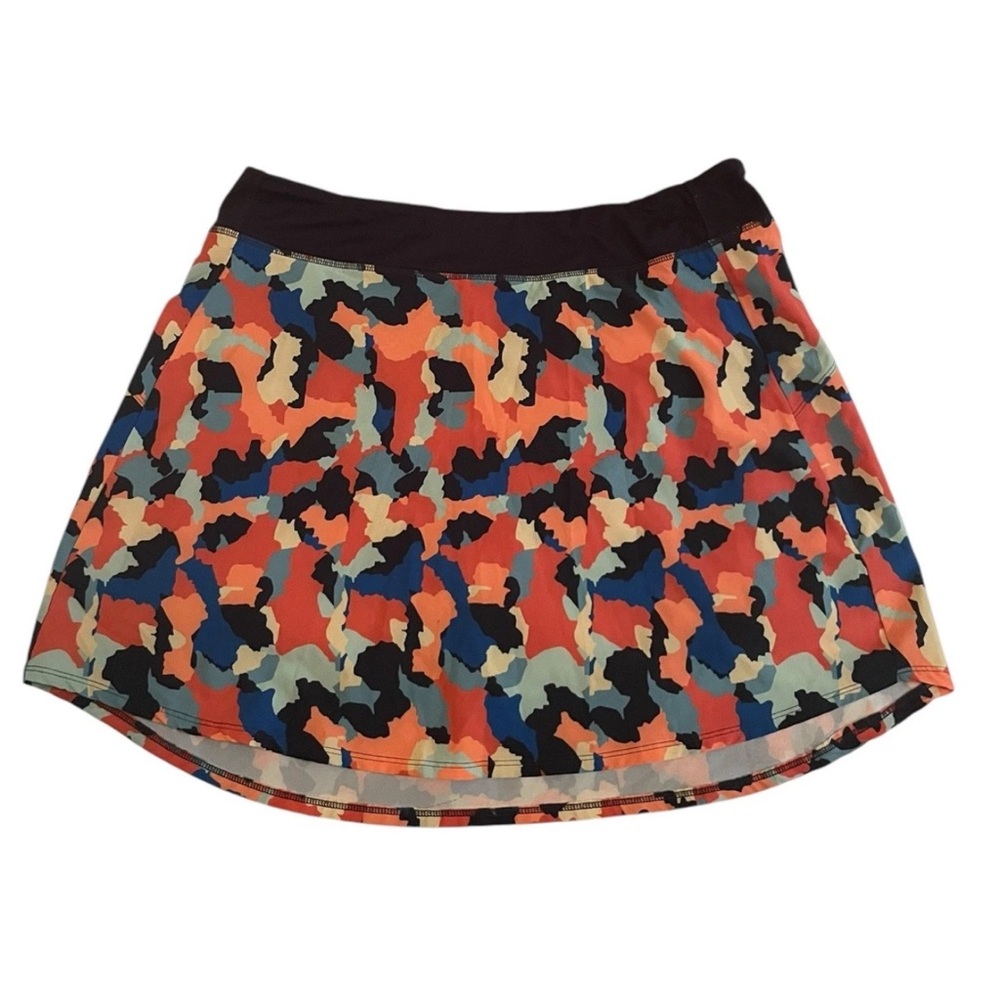 AB By ADDISON BAY Women’s Stretchy Skorts Sz XL Colorful Tennis Sporty Bottoms